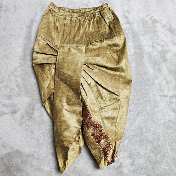 Dhoti Pants Child Toddler 3 Patiala Shalwar Jamawar Kurta Traditional Asia New - Picture 3 of 11